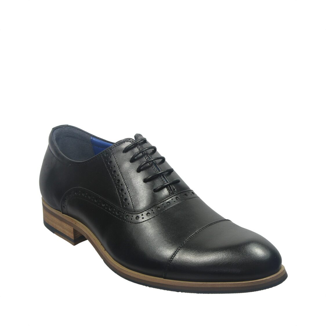 Frank Williams Men Shoes Lace-ups M8904 Black