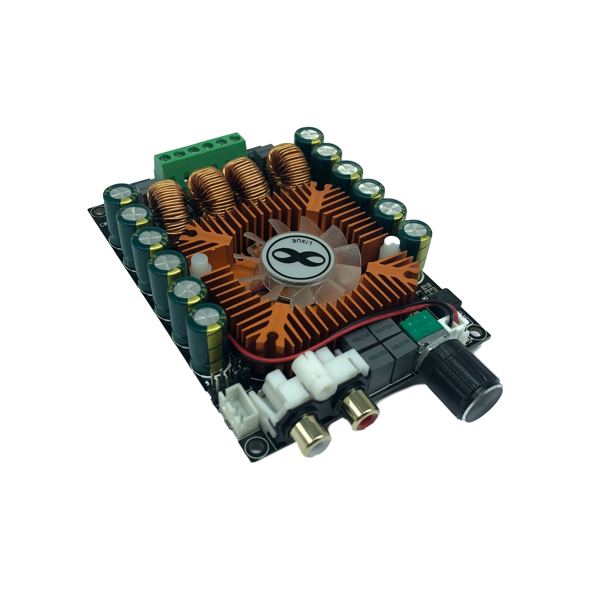 High-Power Digital Amplifier Board 2.0HiFi Stereo 160W * 2 Support Btl220w