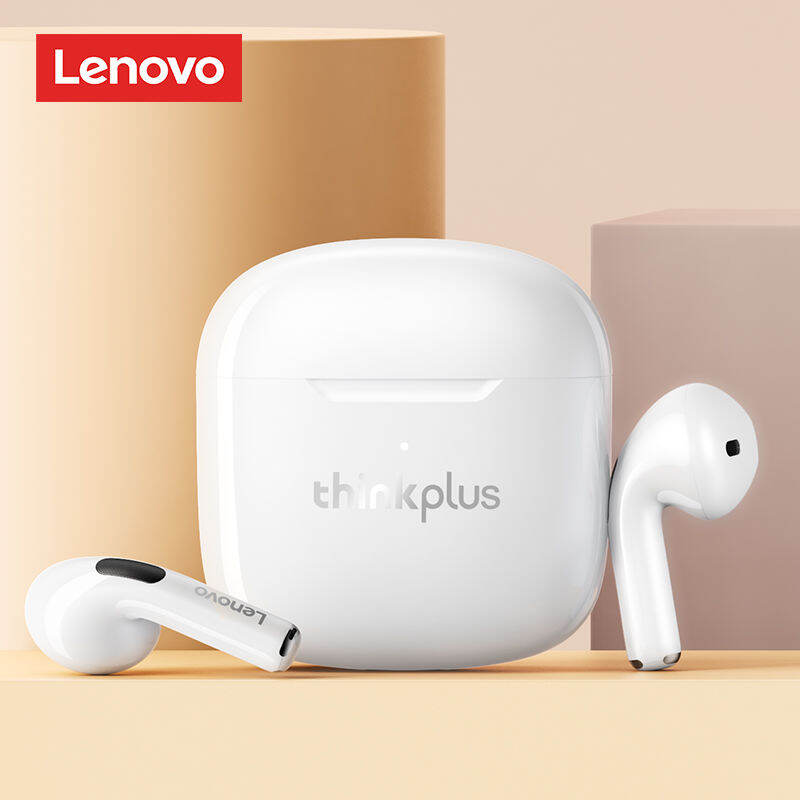 Lenovo LP1 TWS Bluetooth Earphone BT5.3 Brand Quality Mini Wireless Earbuds Sport Gaming Bluetooth Headset with Mic Support Call Video Android Universal Mobile Phone