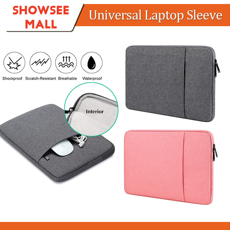 Laptop Sleeve Bag 12" 13.3" 14.6" 15.6" Macbook Pro Air Laptop Case Anti Shock Waterproof 11-16 Inch Computer Notebook Bag Cover
