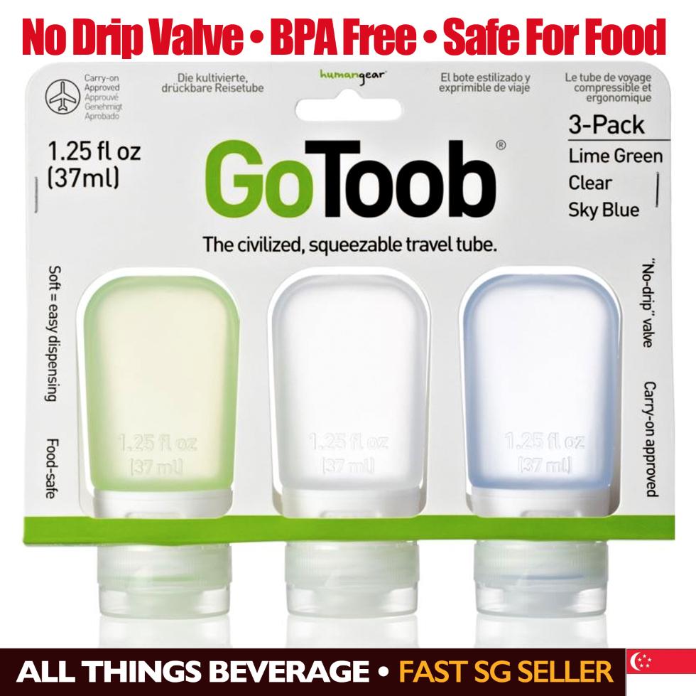 Humangear GoToob 1.25 oz - 3 Pack