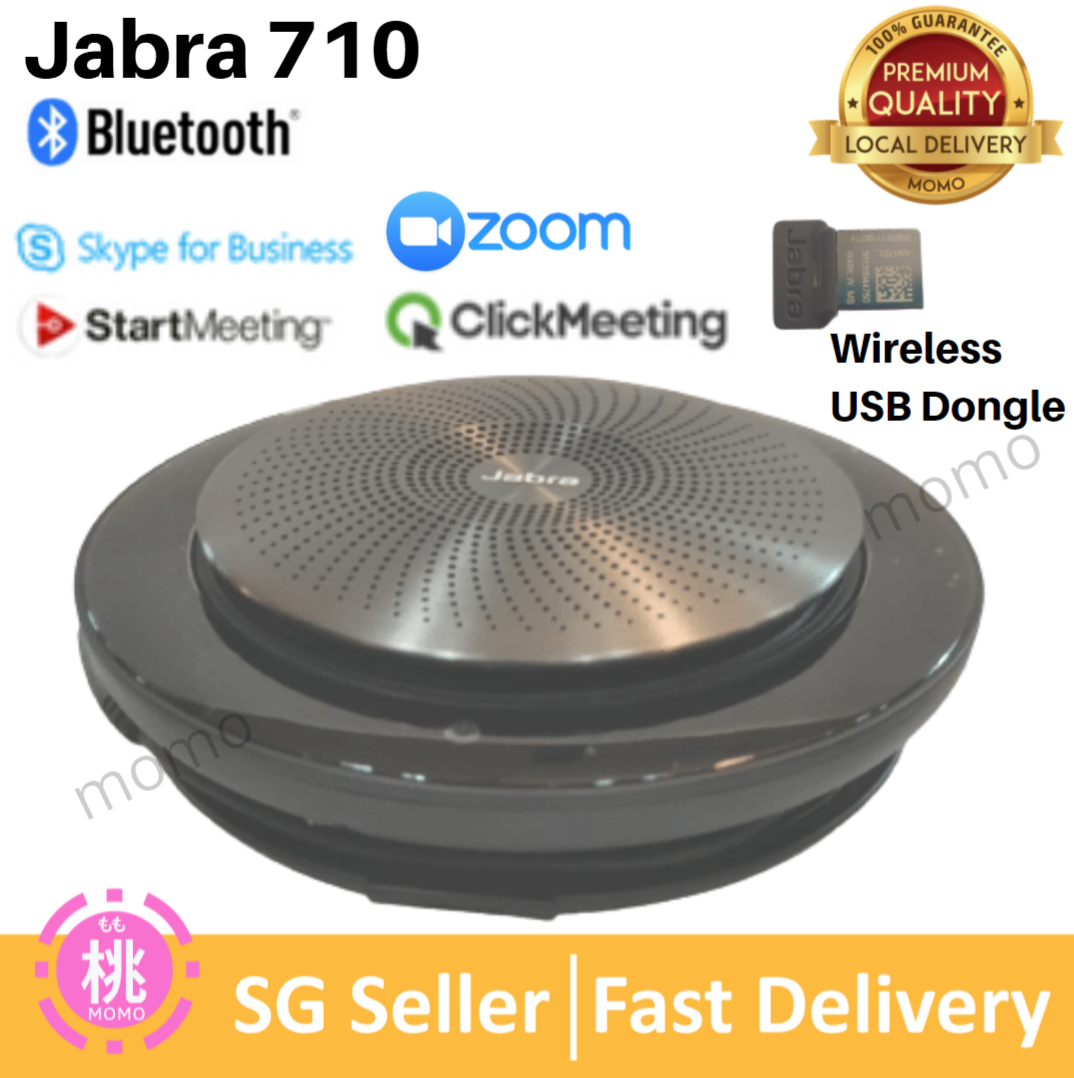 Jabra SPEAK 710 Wireless Bluetooth Speaker for Softphone and Mobile Phone UC and MS compatible