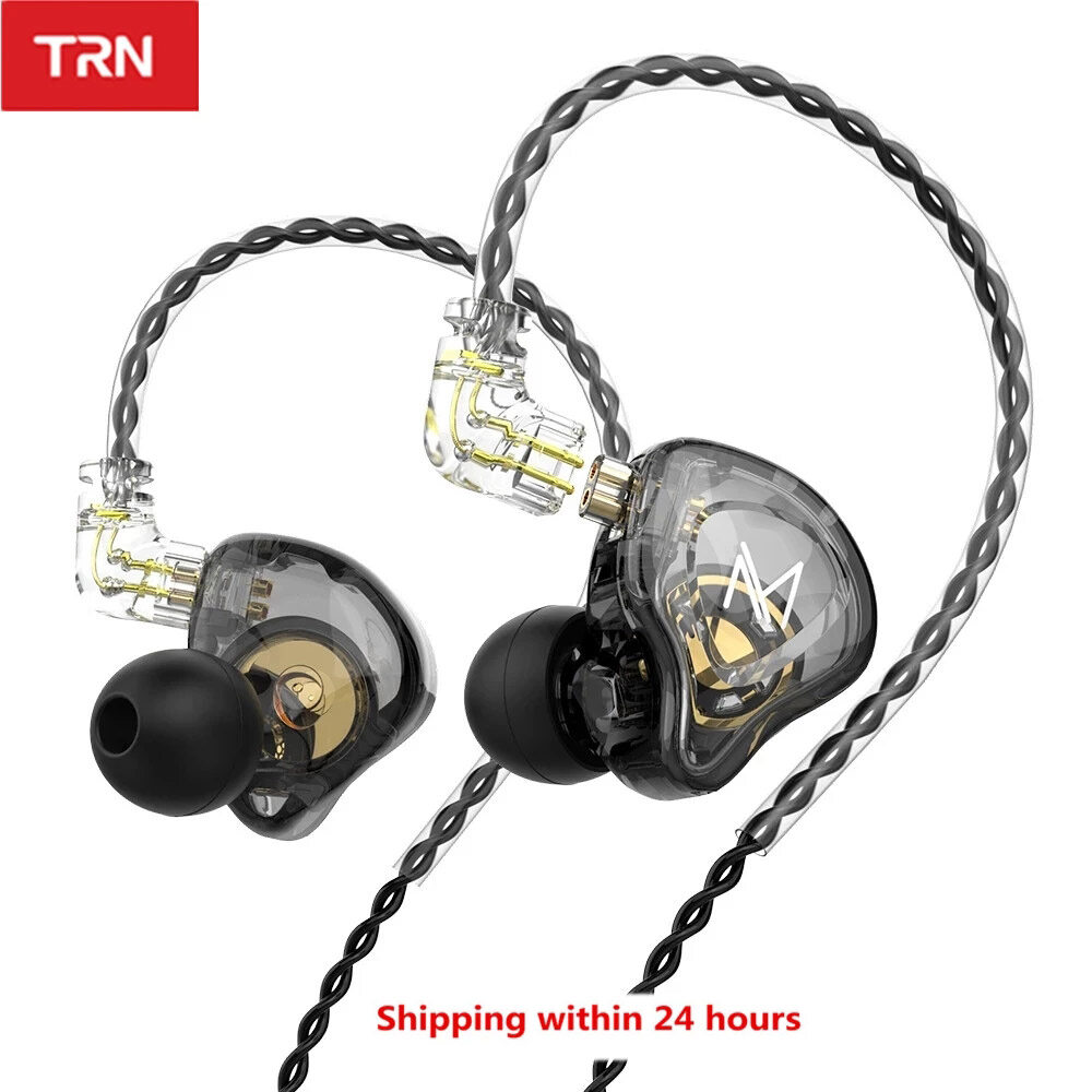 TRN MT1 Dynamic HIFI In Ear Earphone Bass Monitor Earphones Earbud Sport Noise Cancelling Headset TRN M10 TA1 ST1 KZ EDX ZSN PRO
