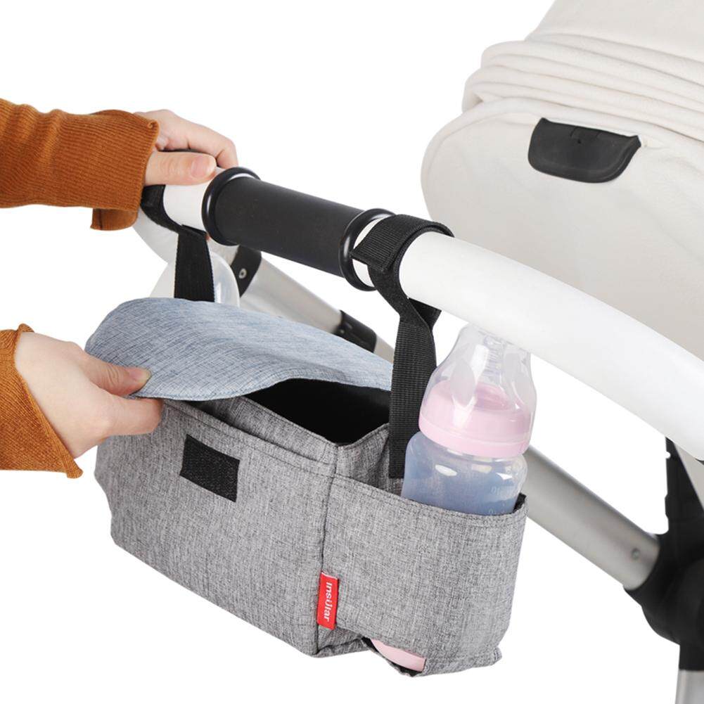 Seville Baby Stroller Organizer Bottle Cup Holder Diaper Bags Maternity Nappy Bag Accessories for Portable Baby Carriage