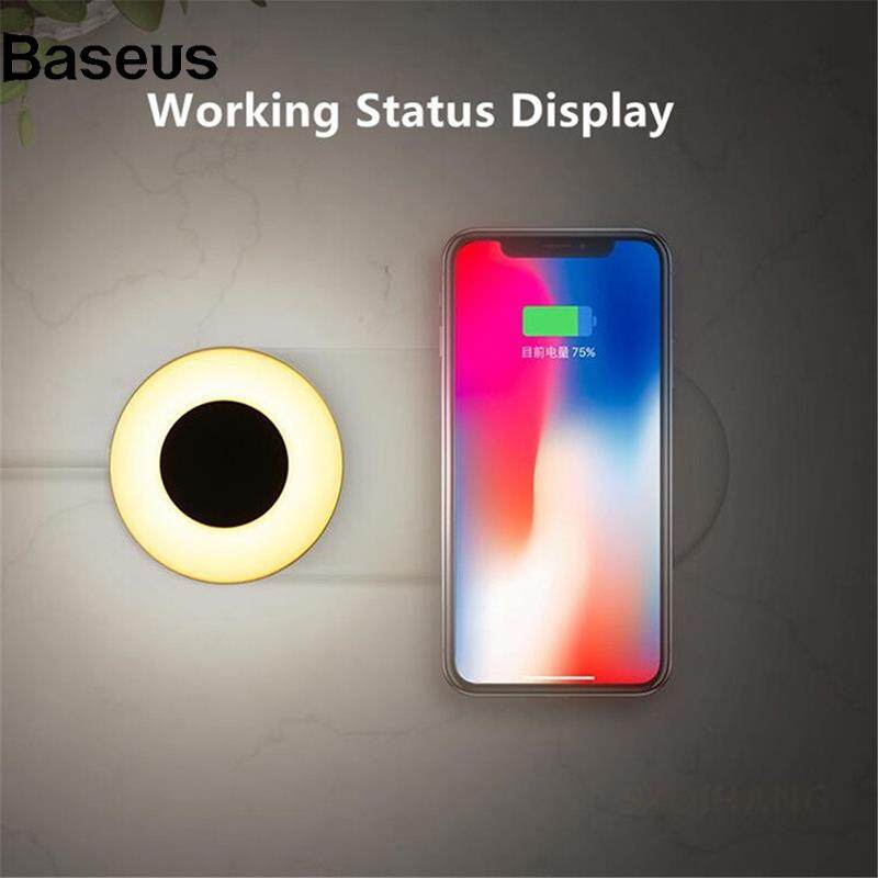 Wireless Charger 2-in-1 Dimming Separate Magnetic Suction Touch Small Night Light Fast Wireless Charger