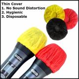 [Local]60 Disposable Thin Microphone Cover/ Microphone Foam(Red and Yellow) or (Black)