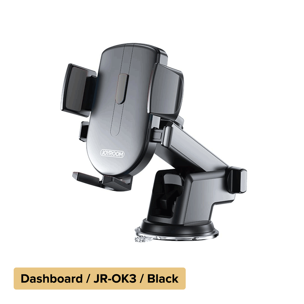 [SG] Joyroom 360° Car Phone Holder for Dashboard/Windscreen/Curved Dashboard - Adjustable Bracket mount with Suction Cup