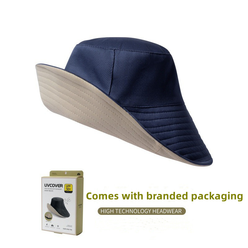 Women Double-sided Fisherman Hat / Outside Travel Beach Fisherman Visors Hat / Fashion Casual Wide Brim Hat/ Foldable Anti-ultraviolet Sun Cap