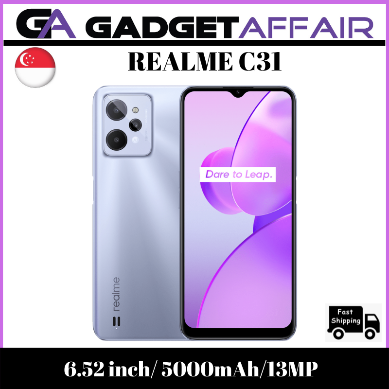 11.11 SALES - Realme C31 64gb + Freebies | 2 Years Warranty (Local Set)