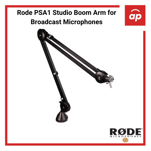 Rode PSA1 Studio Boom Arm for Broadcast Microphones