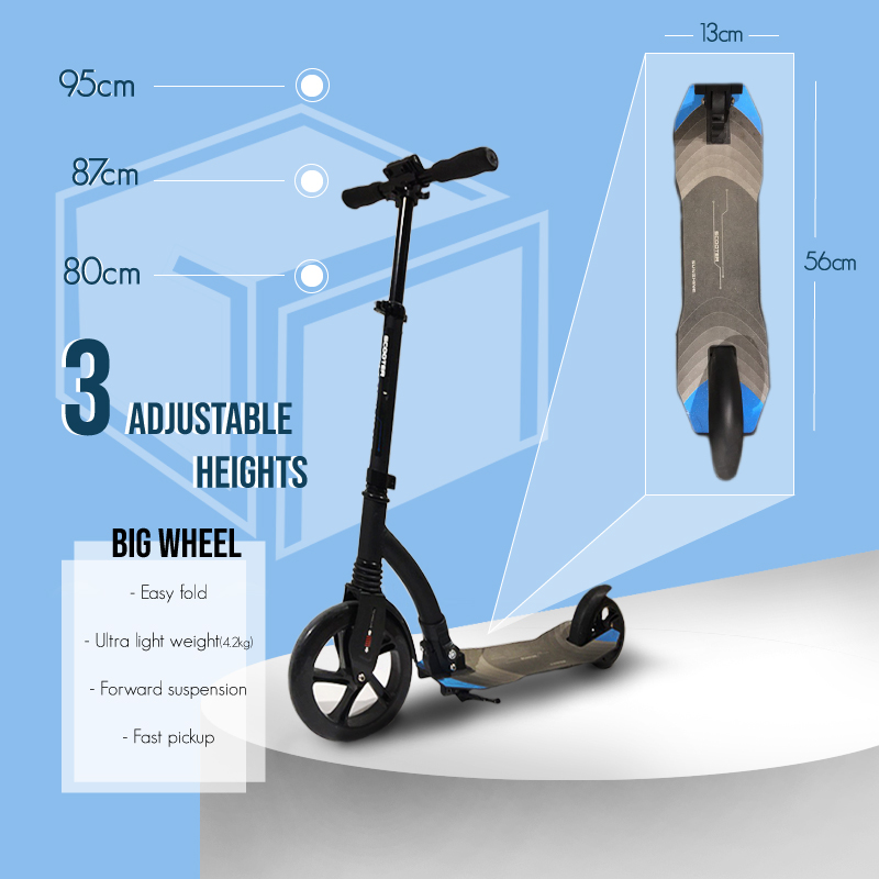 [ KICK SCOOTER #1 LAZADA ] Scooter foldable kick scooter for kids to adult scooters