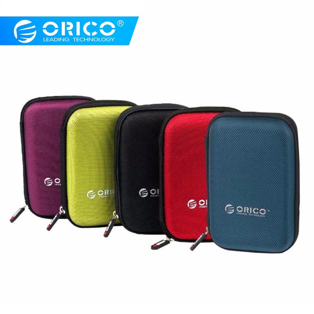 ORICO 2.5inch HDD Case Protect Bag Box for Seagate Samsung WD Hard Drive Power Bank USB Cable Charger External Hard Disk Pouch
