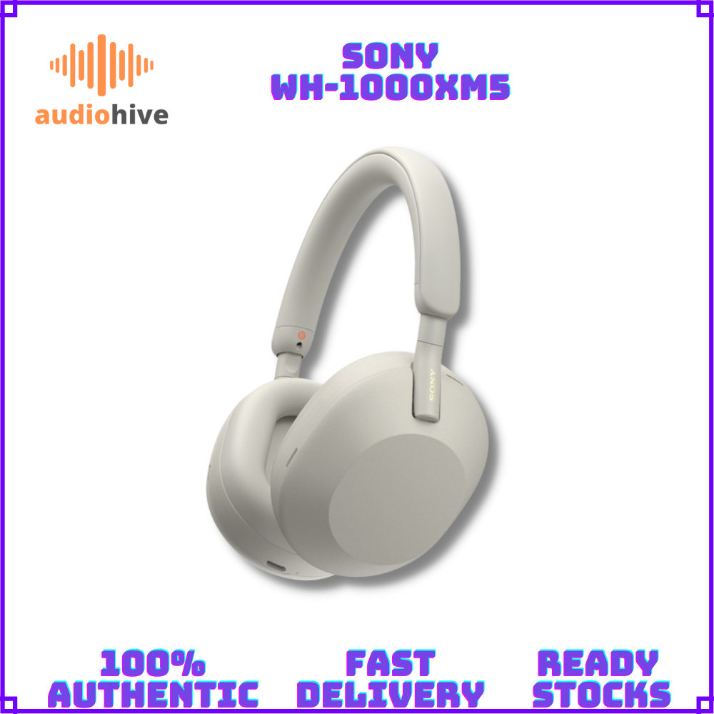 Sony WH-1000XM5 Wireless Bluetooth Noise Cancelling Headphone 12 months warranty [Local Ready Stocks]