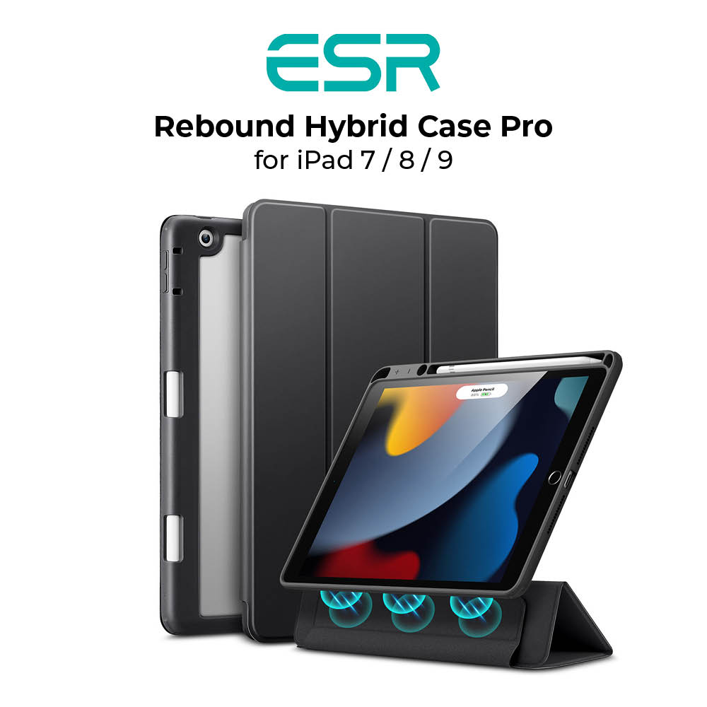 ESR Rebound Hybrid Case Pro for iPad 7/8/9
