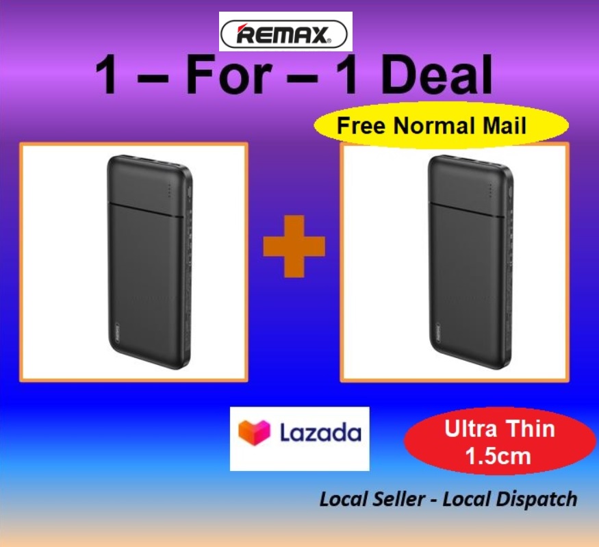 [BUY 1 FREE 1] Remax 10000 Mah Power Bank  Powerbank Fast Charging