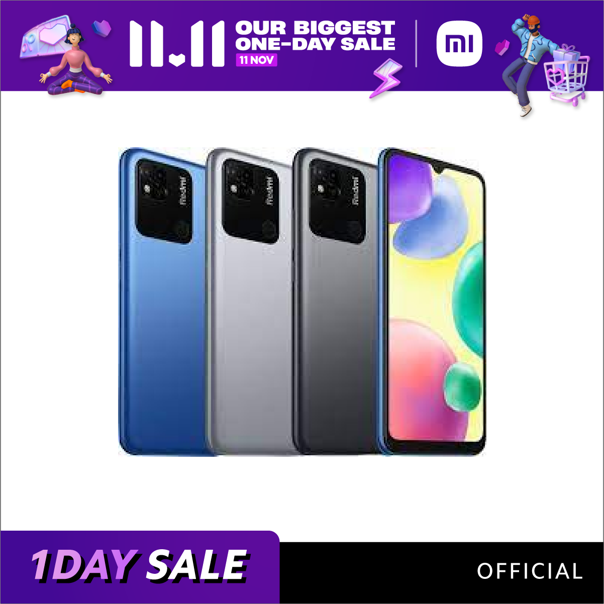 Redmi 10A (2GB + 32GB / 3GB + 64GB)