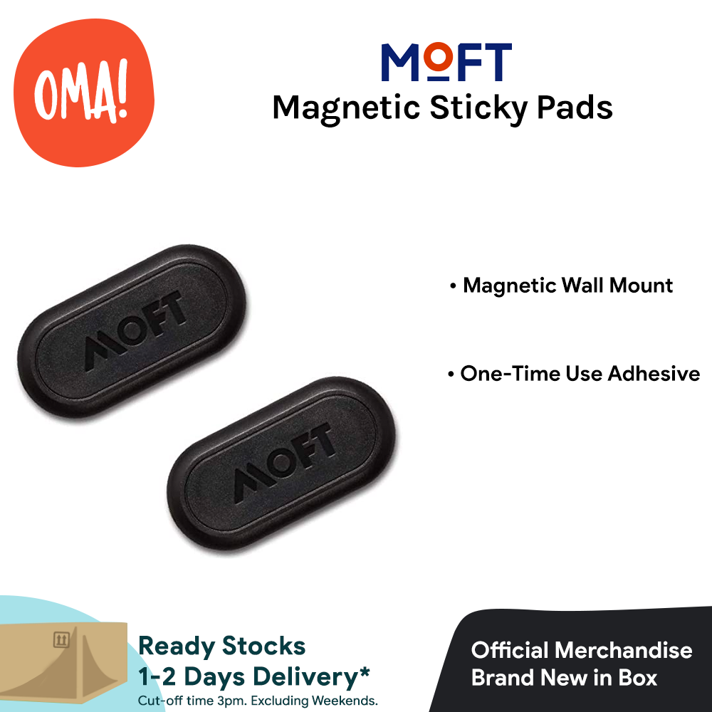 Moft Magnetic Sticky Pads [2-PACK] (Latest Gen)