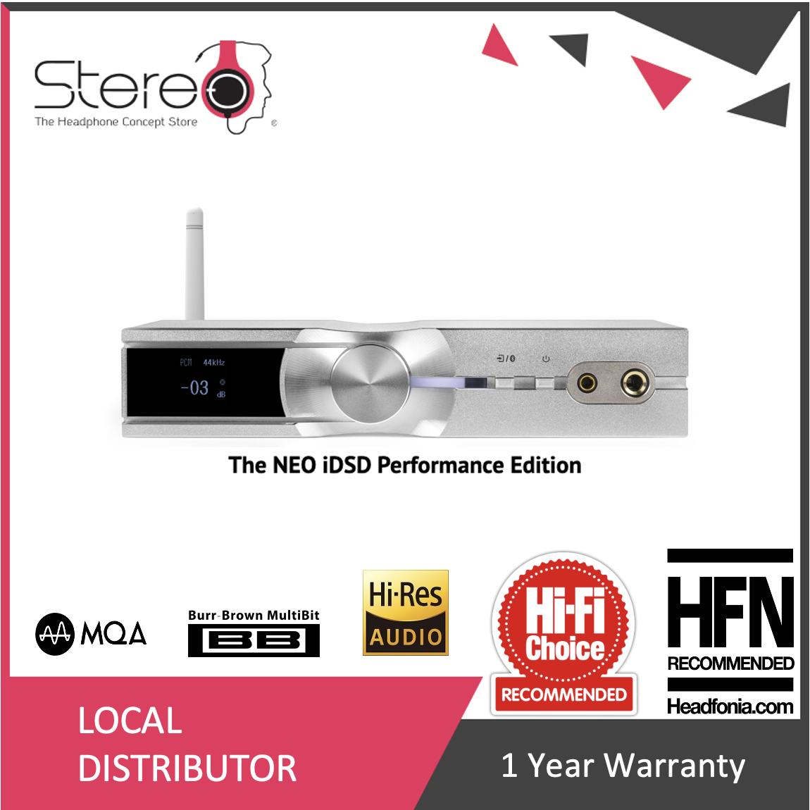 iFi Audio Neo iDSD Performance Edition - USB Desktop DAC AMP / Headphones Amplifier