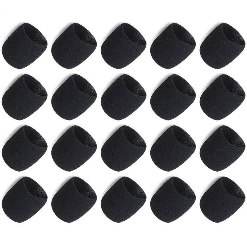 20P Microphone Inner-foam for shure SM58 SLX24 PGX24 PG58 BETA58A Mic Cover Professional Studio WindScreen Sponge Microphone Cap
