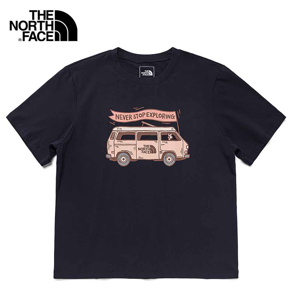 The North Face Women Short Sleeve Van Life Tee - Aviator Navy [Asia Size]