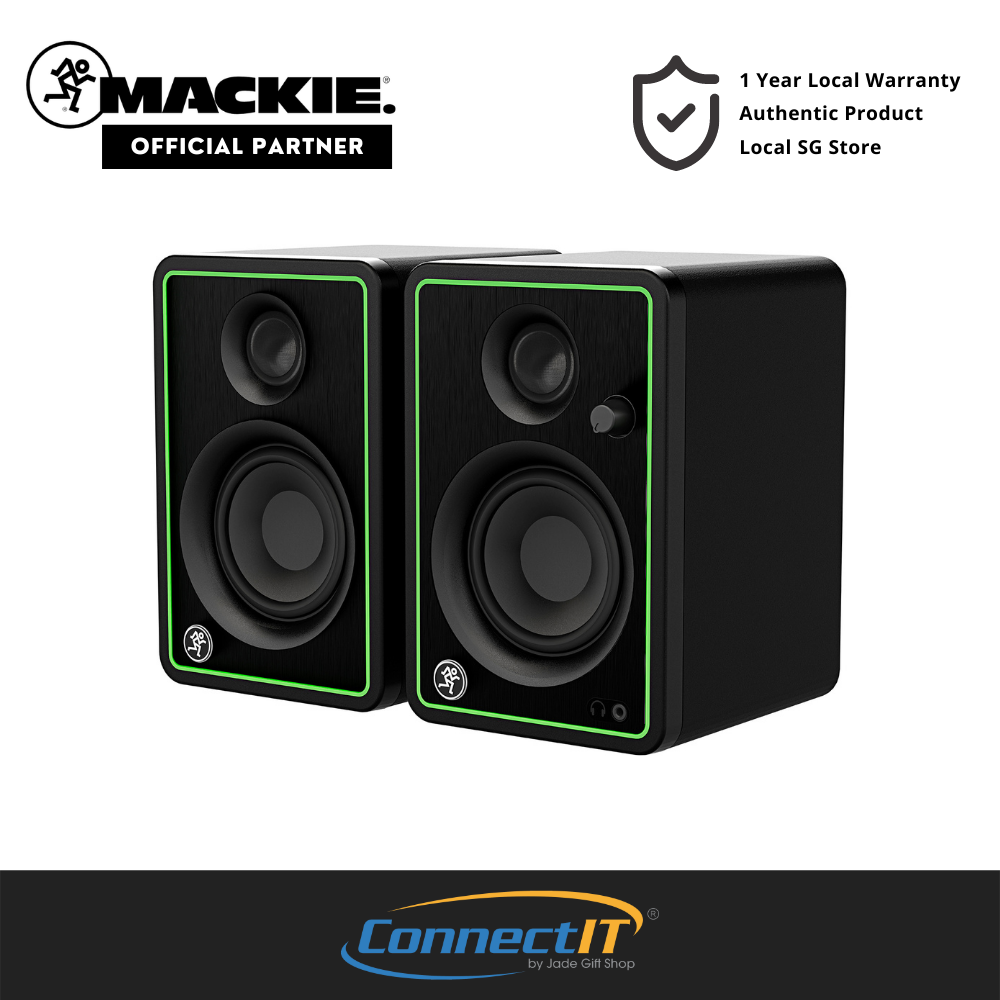 Mackie CR3-XBT Creative Reference Multimedia Monitors with Bluetooth - Studio Quality (1 Year Local Warranty)