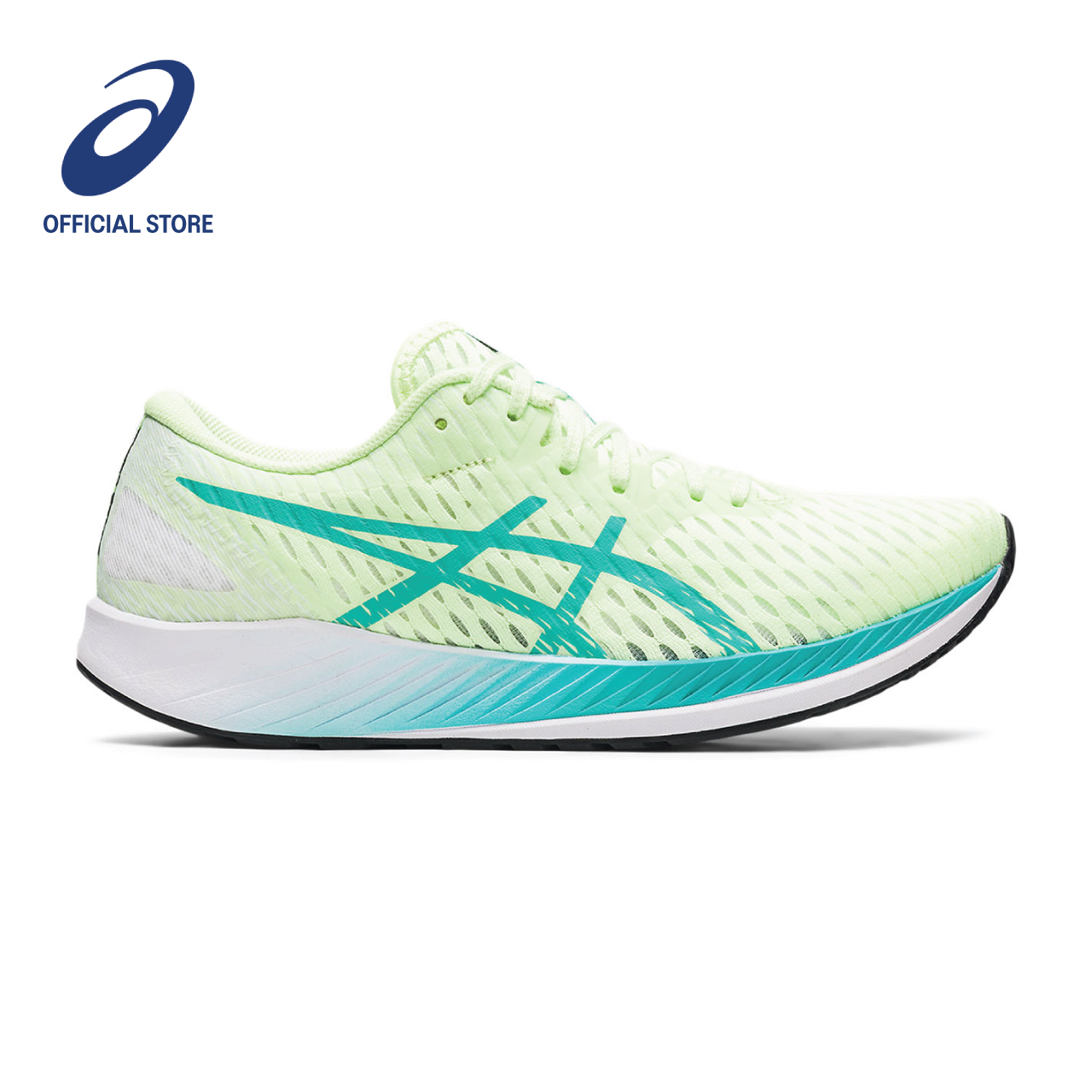 ASICS Women HYPER SPEED Running Shoes in Illuminate Yellow/Sea Glass
