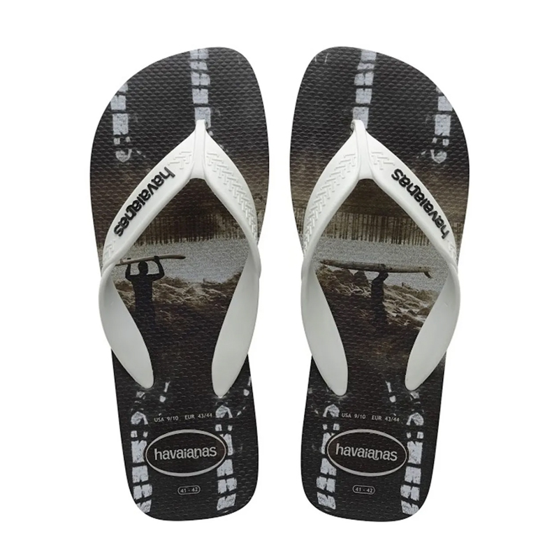 [BY SCHUMART] Havaianas Men SURF Black/White