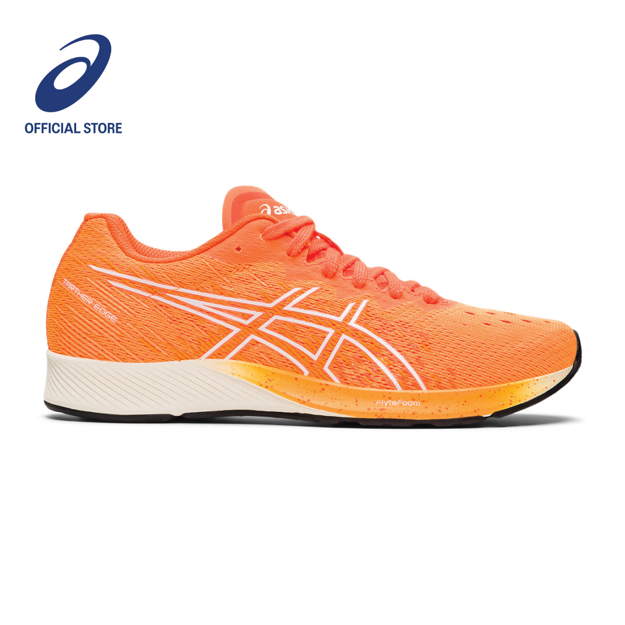 ASICS Women TARTHEREDGE 3 Running Shoes in Orange Pop/Shocking Orange