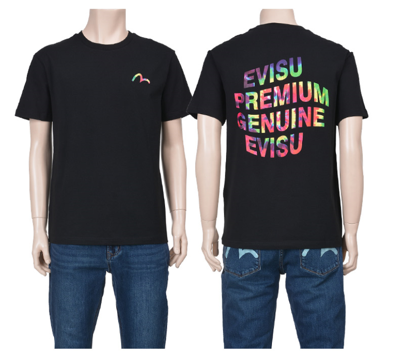 [EVISU KOREA] Loose Fit Short Sleeve T-shirt