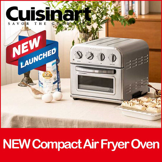 Cuisinart TOA-28KR Air Fryer Oven 9L Stainless AirFryer Toaster
