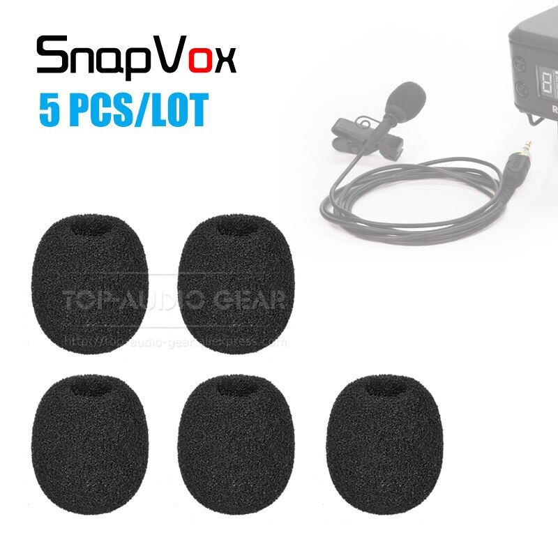Windshield Microphone Sponge Microfone Microfono Foam Windproof Pop Filter For Rode SmartLav+ Smart Lav + Windscreen Mic Cover