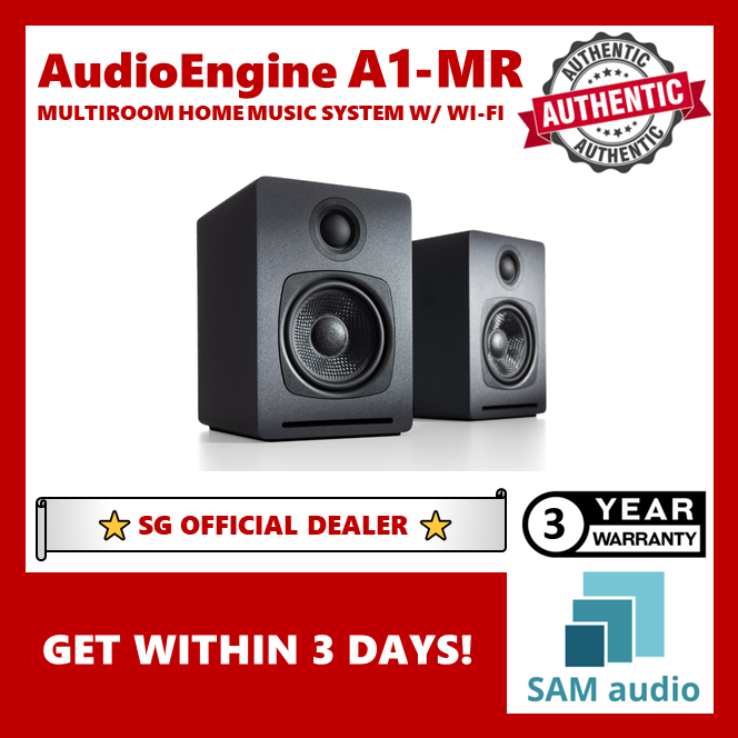 [?SG] AUDIOENGINE A1-MR (A1 MR) MULTIROOM HOME MUSIC SYSTEM W/ WI-FI