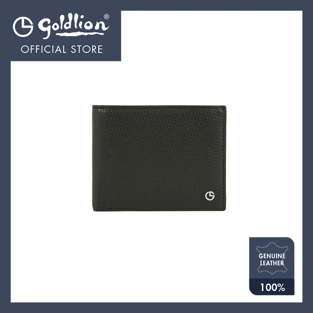 Goldlion Men Genuine Leather Wallet (8 Cards Slot)