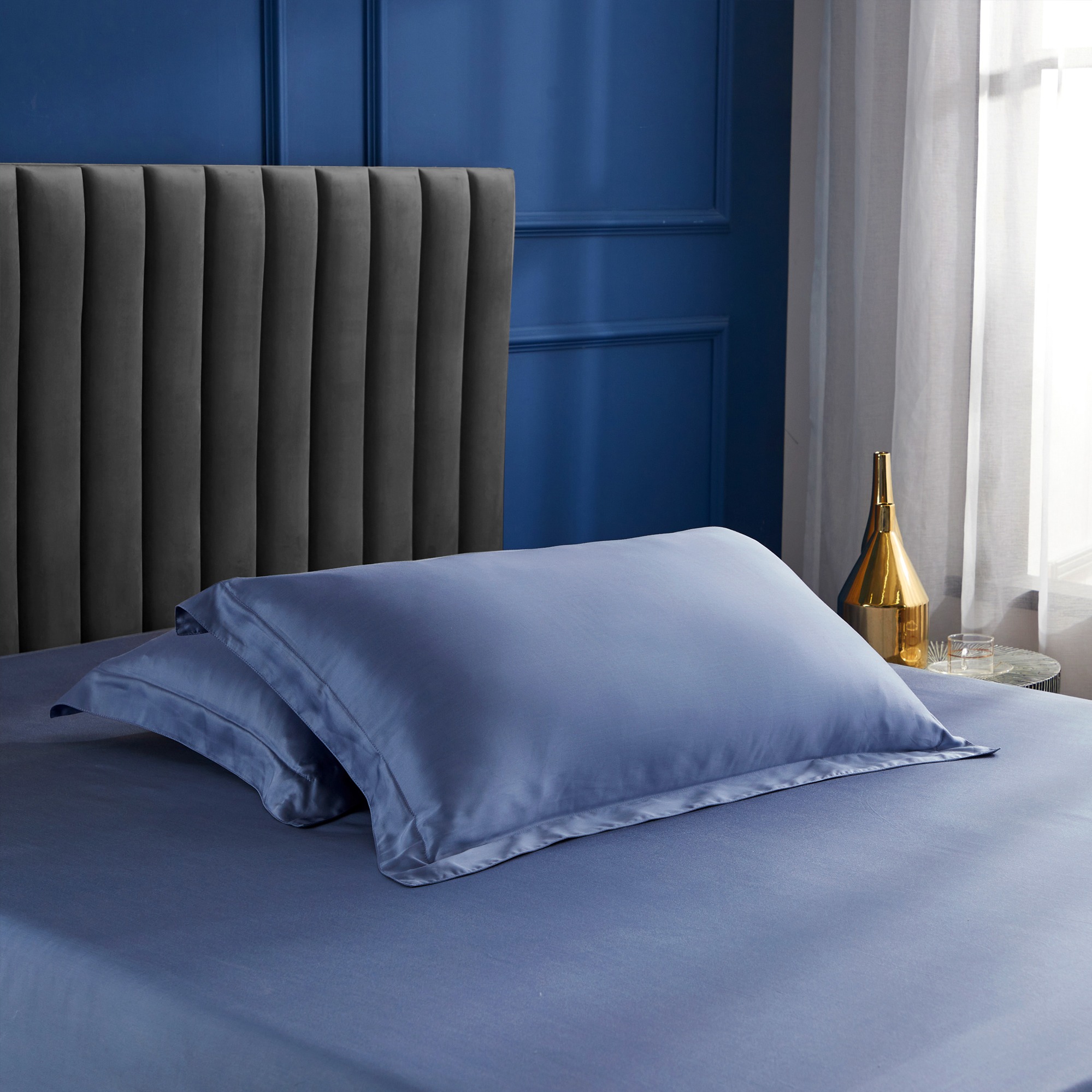 Palais Suite TENCEL™ LF Pervenche Blue Pillow Case