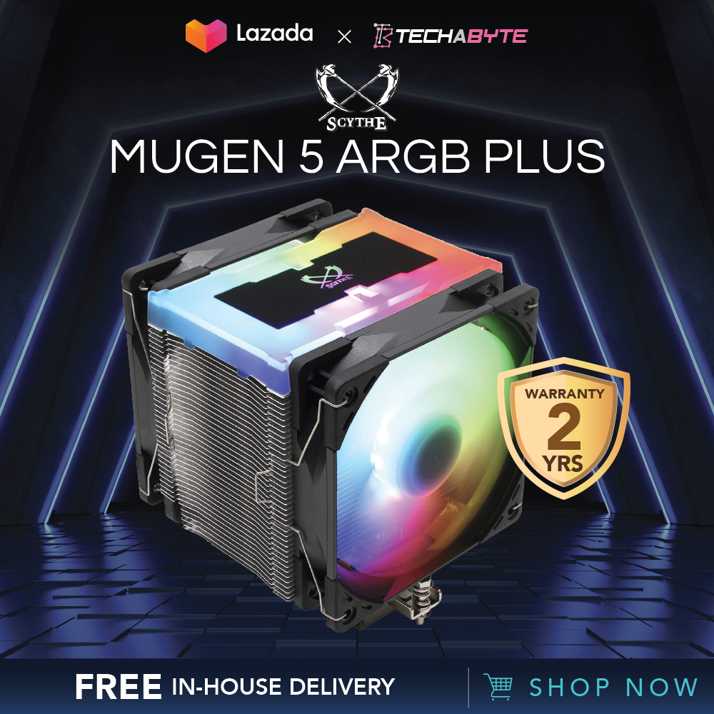 Scythe Mugen 5 ARGB Plus CPU Cooler