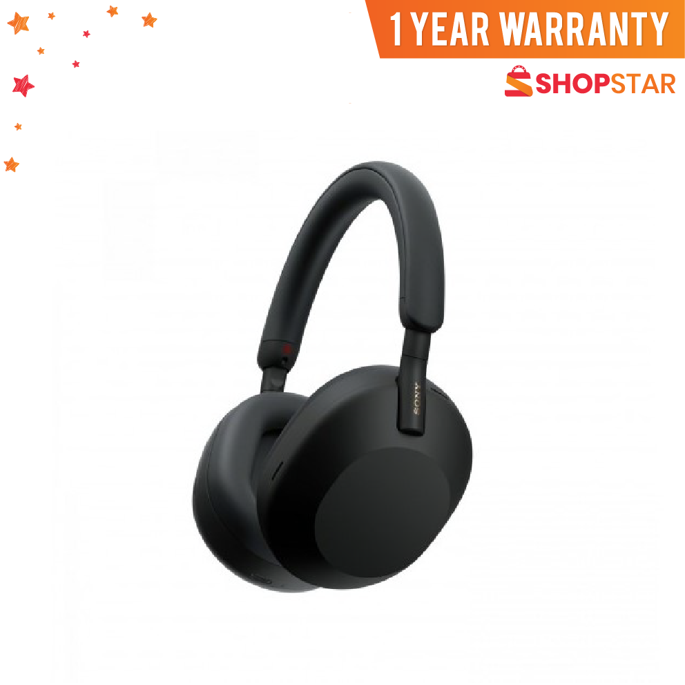 Sony WH-1000XM5 Wireless Premium Noise Cancelling Wireless Headphones - Black