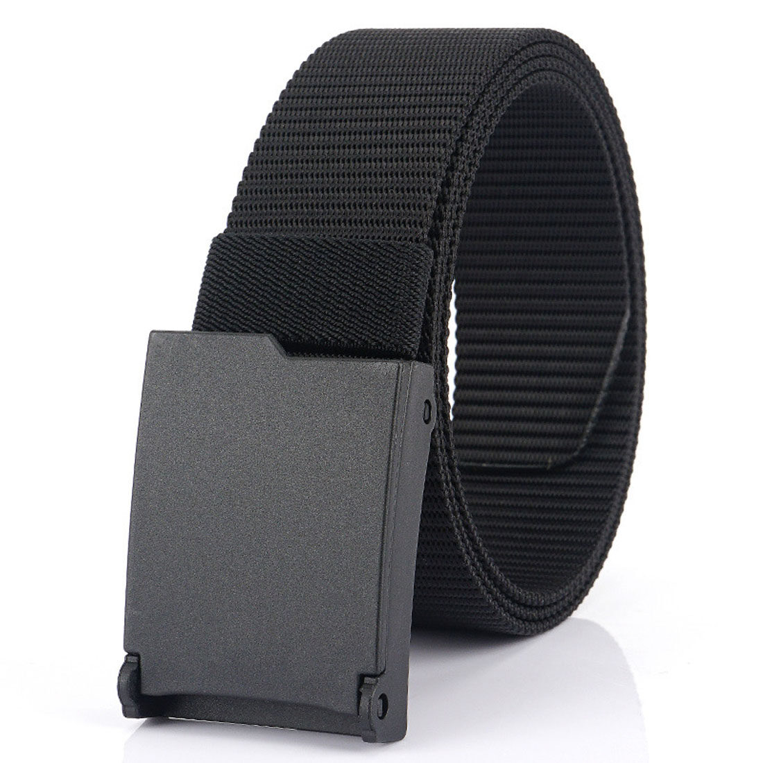 Nylon Military Tactical Men Belt Outdoor Canvas Webbing Web Belt 1.5 with Plastic Buckle