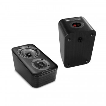 WHARFEDALE D300 3D SURROUND SPEAKER (BLACK) 3 YEARS WARRANTY, LOUDSPEAKER, SPEAKER, CINEMA, AV, DTS, ATMOS, DOLBY, THEATRE