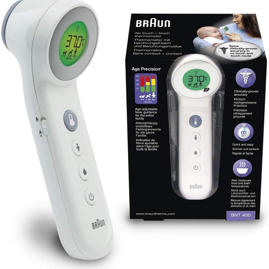 Braun 3-in-1 no touch / BNT400BUS touch for head thermometer