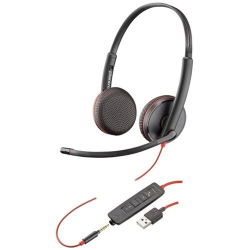 Poly Plantronics Blackwire C3210 USB-C Corded Office Headset ( Plantronics )