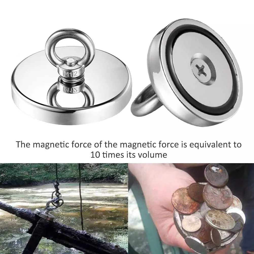 Super Strong Magnet Ultra Powerful Magnetic Magnet Ring Magnetic Fishing Salvage Magnetic Tool
