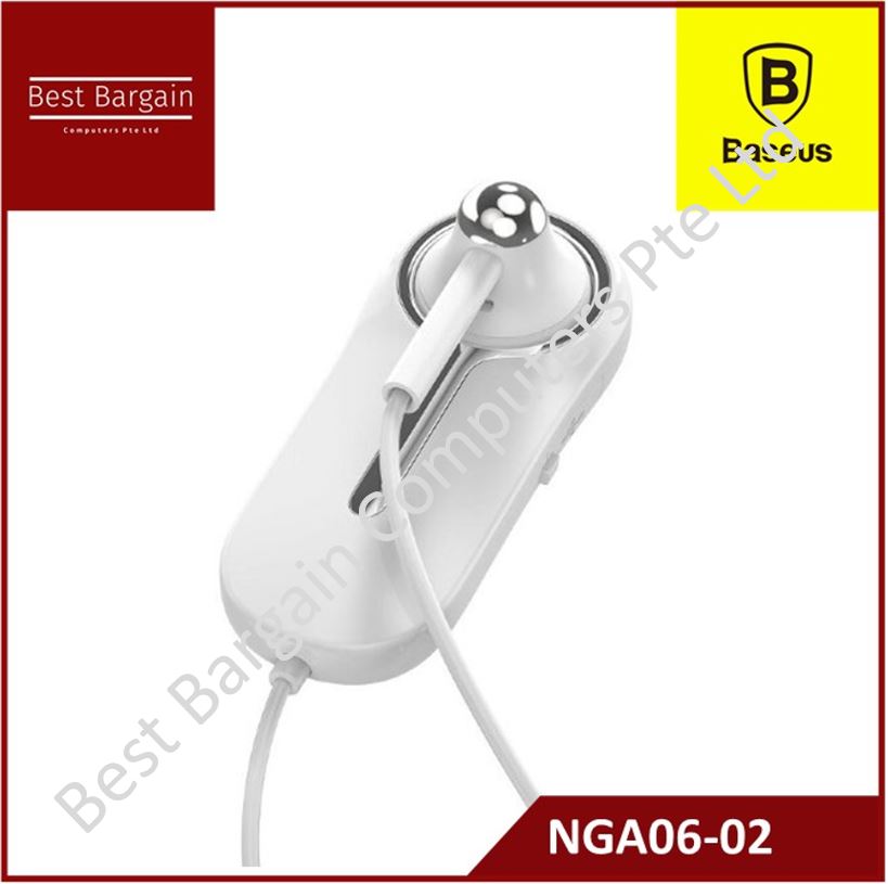 Best Bargain -  Baseus Encok Wireless Earphone A06 White NGA06-02