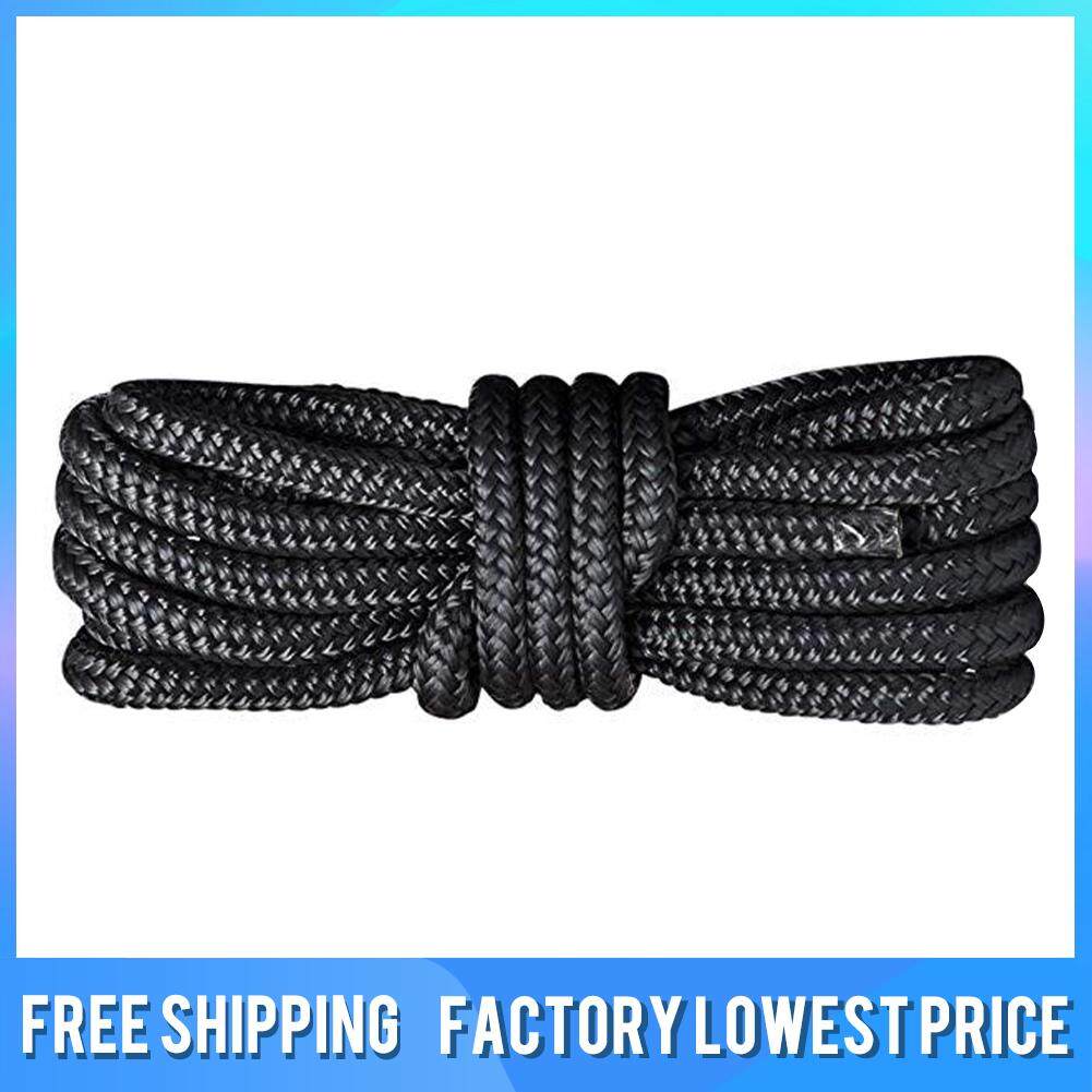 Double Braided Nylon Dockline Mooring Rope Anchor Cord Boats Accessories