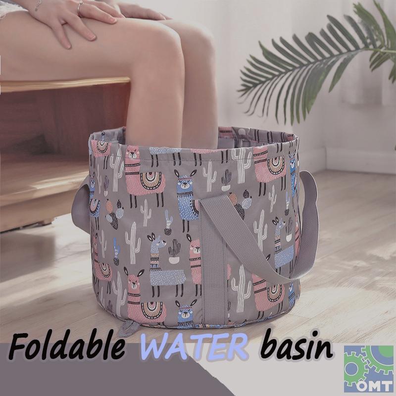 Foldable Water Bucket Folding Foot Bath Soak Basin Portable Foot Spa Travel Camping