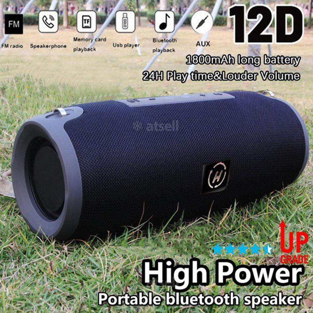 Rocomoco 1 PC 6W/10/114W Louder Volume Wireless Bluetooth 5.0 Speaker Outdoor Portable Speaker Waterproof Speaker（3 Sizes For You)