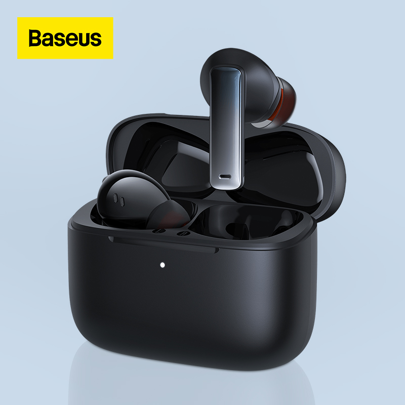 Baseus Bowie M2 ANC TWS Bluetooth 5.2 Earphones Active Noise Cancelling Headphones Low Latency 4-mic ENC Noise Reduction Earbuds