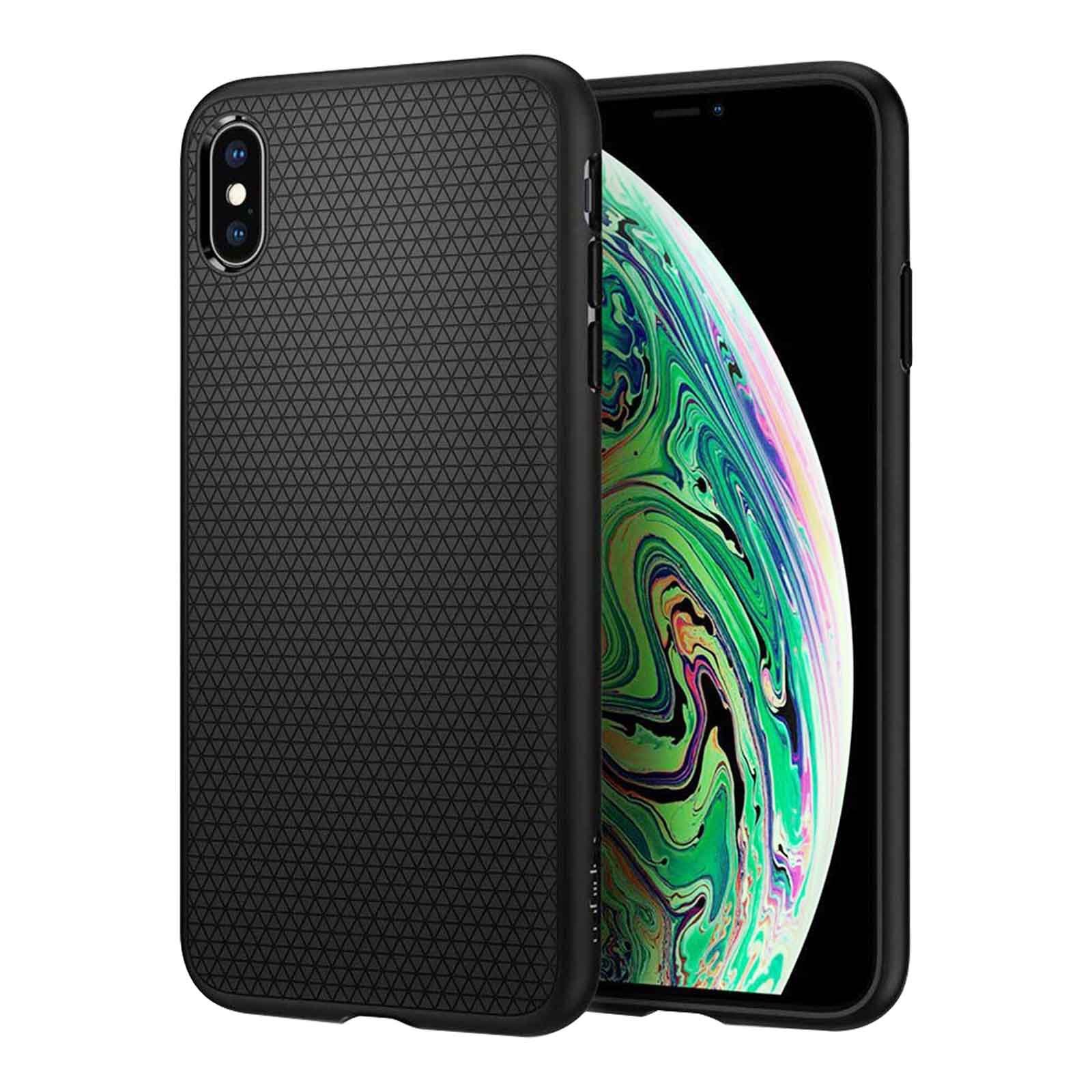 Spigen iPhone XS Case iPhone X Case Liquid Air with Slim Design and Mil-Grade Protection Precise Fit Scratch Defense Drop Protection Casing Cover Phone Cover Premium Quality