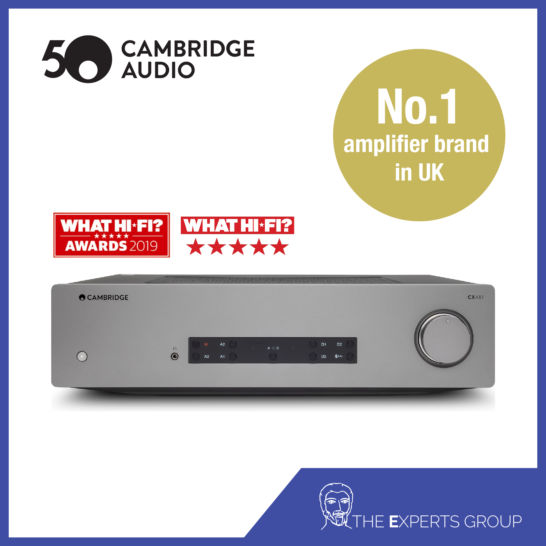 Cambridge Audio Integrated  Stereo Amplifier CXA81