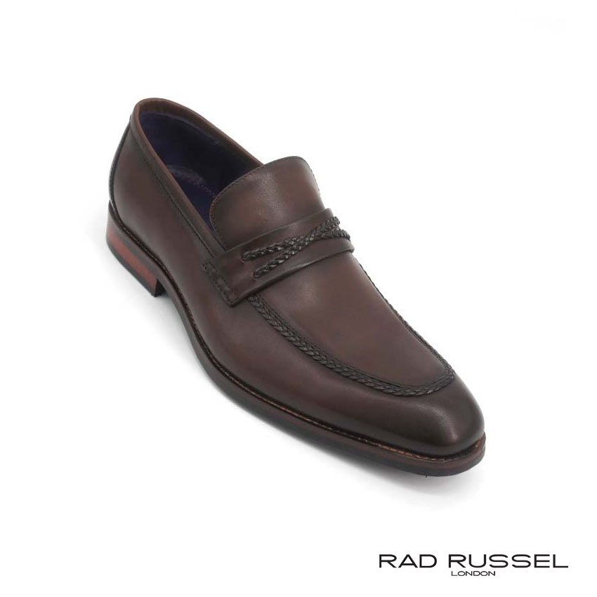 Rad Russel Penny Loafers - Brown