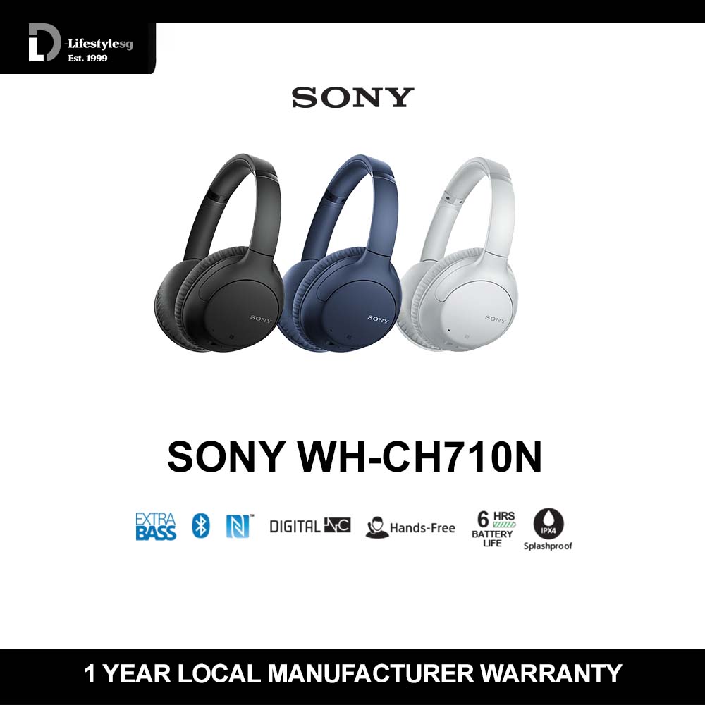 Sony WH-CH710N Wireless Noise Cancelling Headphone